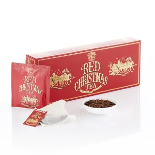 【TWG Tea】手工純棉茶包 聖誕節慶茶 15包/盒(Red Christmas Tea; 南非國寶茶)