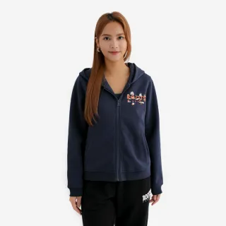 【Roots】Roots女裝- FROSTY CABIN 連帽外套(軍藍色)