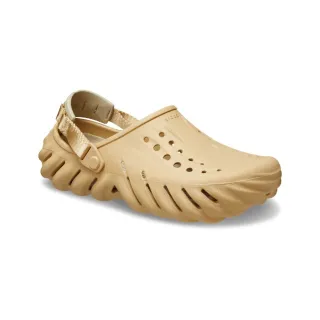 【Crocs官方直營】中性鞋 Sports 克駱格 Echo 波波 土黄色(207937-209)