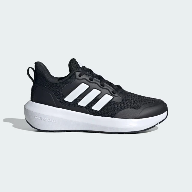 adidas 愛迪達 Fortarun 3.0 J 大童 慢跑鞋 運動鞋 休閒 透氣 舒適 黑白(IH2844)