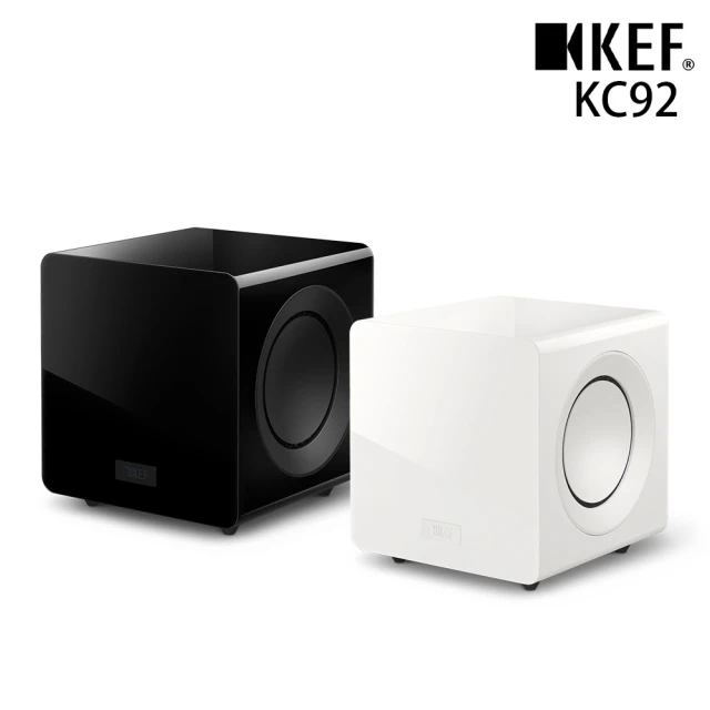 KEF 英國 KC92 SUBWOOFER 重低音揚聲器 Uni-Core 技術 原廠公司貨(兩組 9 吋諧振抵消雙單體)