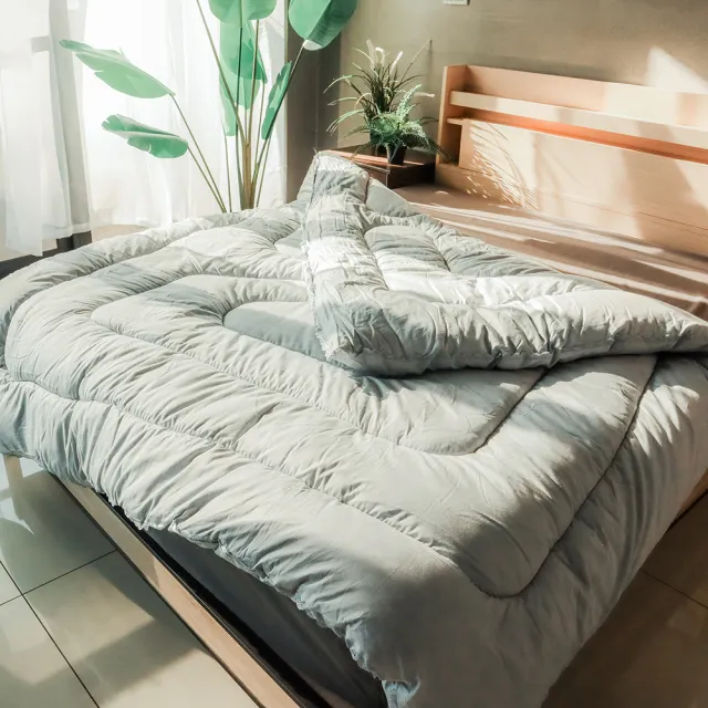 【小老闆寢具】一般版30% 石墨烯蓄熱機能被 單人135x195cm(蓄熱保暖 維持最佳入眠溫度 冬被 暖被)