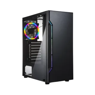 【技嘉平台】i5 十核 Win11P {怒角羊W} 超值強效文書電腦(I5-14400/H610/16G/1TB)