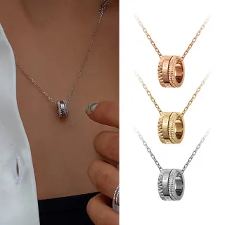 【Daniel Wellington】DW 項鍊 Elevation 幾何美學項鍊(三色 DW00400194)