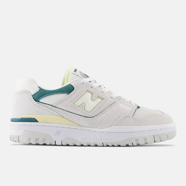 NEW BALANCE 女 休閒鞋 運動 復古 B楦 麂皮 俐落 百搭 穿搭 NB 550 杏綠(BBW550AA)