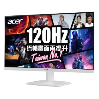 【Acer 宏碁】HA240Y G0 24型 120Hz FHD 無邊框螢幕