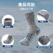 【極雪行者】3入組/SW-1024D美麗諾羊毛44%混紡加厚底抑臭保暖中筒羊毛襪(冬季保暖/滑雪出行/出國旅遊)