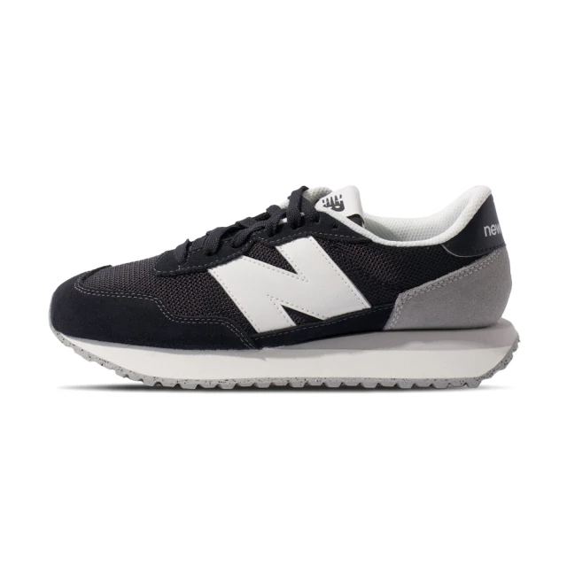 NEW BALANCE 237 男鞋 女鞋 黑白灰色 麂皮 緩衝 復古 情侶鞋 休閒鞋 MS237LBK