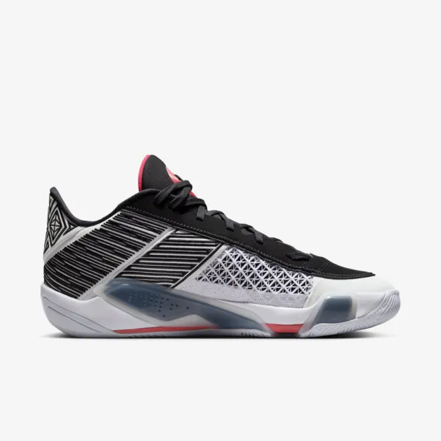 【NIKE 耐吉】Air Jordan 38 XXXVIII Low PF 男 籃球鞋 喬丹 白黑紅(FD2325-101)