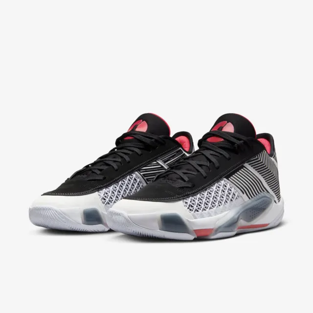 【NIKE 耐吉】Air Jordan 38 XXXVIII Low PF 男 籃球鞋 喬丹 白黑紅(FD2325-101)