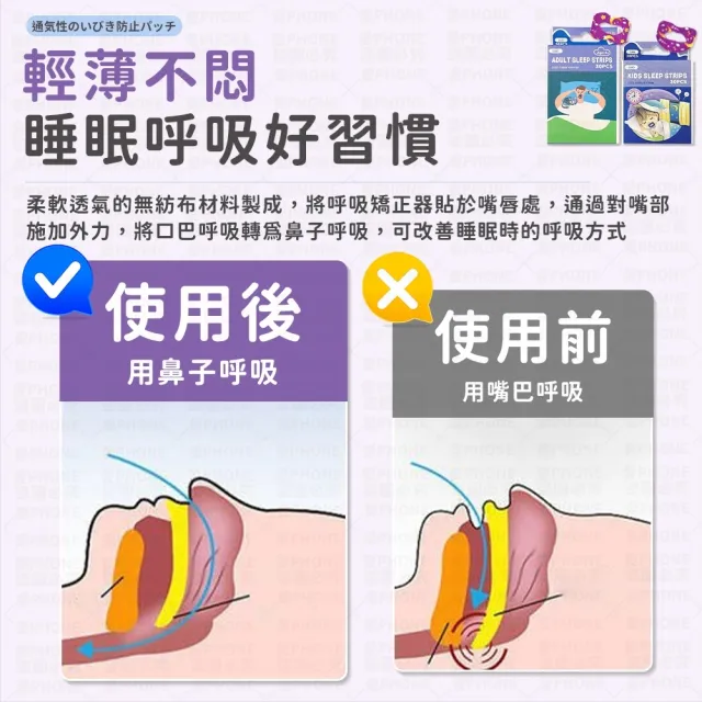 【同闆購物】呼吸矯正貼-成人款/兒童款(呼吸矯正貼/止鼾貼/呼吸貼)