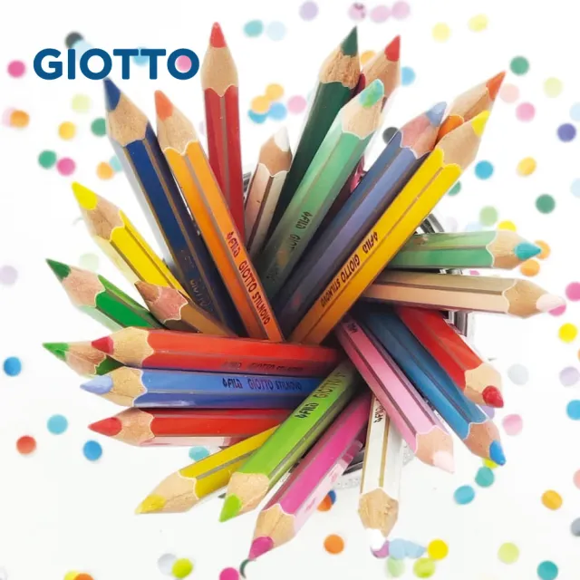 【義大利GIOTTO】STILNOVO 學用六角彩色鉛筆(84支-附筆筒)