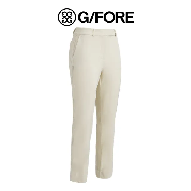 【G/FORE】STRETCH STRAIGHT TAPERED LEG TROUSER 女士 休閒長褲 米白色