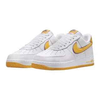 【NIKE 耐吉】Kobe Bryant x Nike Air Force 1 Low Home 白 黃勾 FZ1151-100(低筒 聯名款 休閒鞋 男鞋)