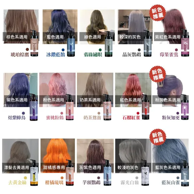 【MPB 巴黎小姐】獸首彩色染補色乳 60ml(COSPLAY 護色染髮 補色洗髮精 染色 矯色)