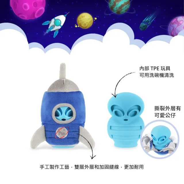 【P.L.A.Y.】星際藝工 星球爆破者 狗玩具 發聲 寵物玩具