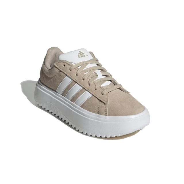 adidas 愛迪達 休閒鞋 運動鞋 經典 增高 GRAND COURT PLATFORM 女 - IH2408