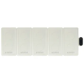 【Felsted 菲仕德】拼接摺疊式加熱保溫板 飯菜熱菜板(暖菜板 加熱桌面保溫菜板 五拼溫菜板)