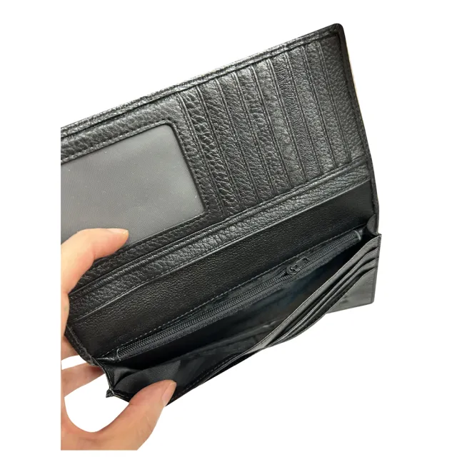 【SNOW.bagshop】雙11 長夾 100% 進口牛皮革 二折主袋 標準尺寸 附品牌禮盒