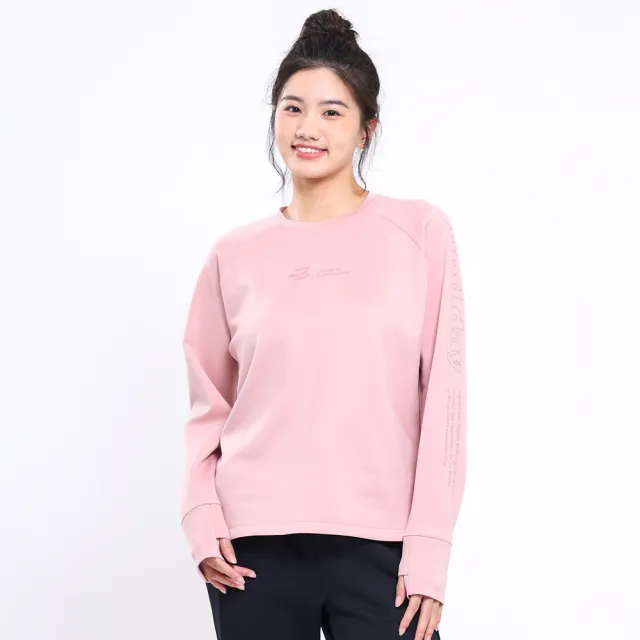 【BATIS 巴帝斯】女圓領健康機能長T - 兩色 - 24AW