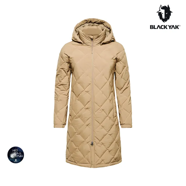 【BLACKYAK】女 DIAMOND TUBE長版羽絨外套(二色)秋冬 羽絨 保暖 長版外套 女款(BYDB2WJ906)
