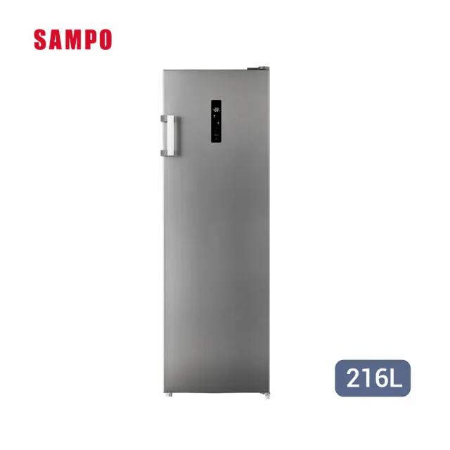 【SAMPO 聲寶】216公升變頻風冷無霜直立式冷凍櫃(SRF-220FD)
