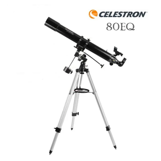 【CELESTRON】星特朗 Celestron 80EQ 折射式天文望遠鏡 具有GPS定位 APP智能尋星功能(天文  觀星)