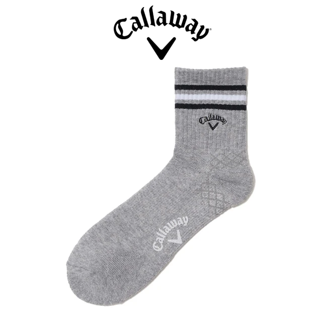 Callaway 卡拉威 SHORT SOCKS 男士 抗菌除臭短襪 灰色