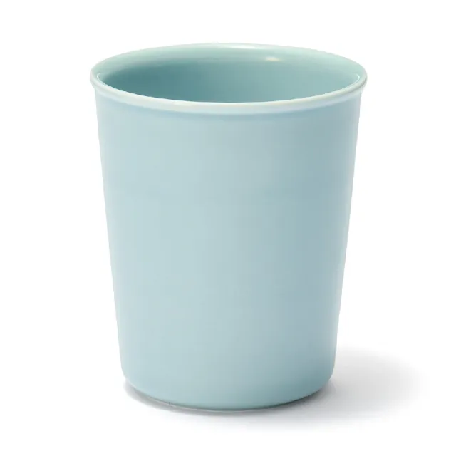 【MUJI 無印良品】白磁漱口杯 約直徑6.8x高8cm 約160ml(共2色)