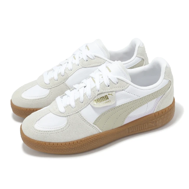 PUMA 休閒鞋 Palermo Moda Wns 女鞋 米白 膠底 復古 麂皮 厚底 德訓鞋(397727-02)