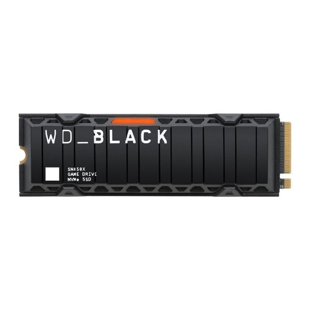 【Western Digital】BLACK SN850X 1TB Gen4 M.2 NVMe PCIe SSD固態硬碟 PS5 散熱片 最高讀取7300MB/s 5年保