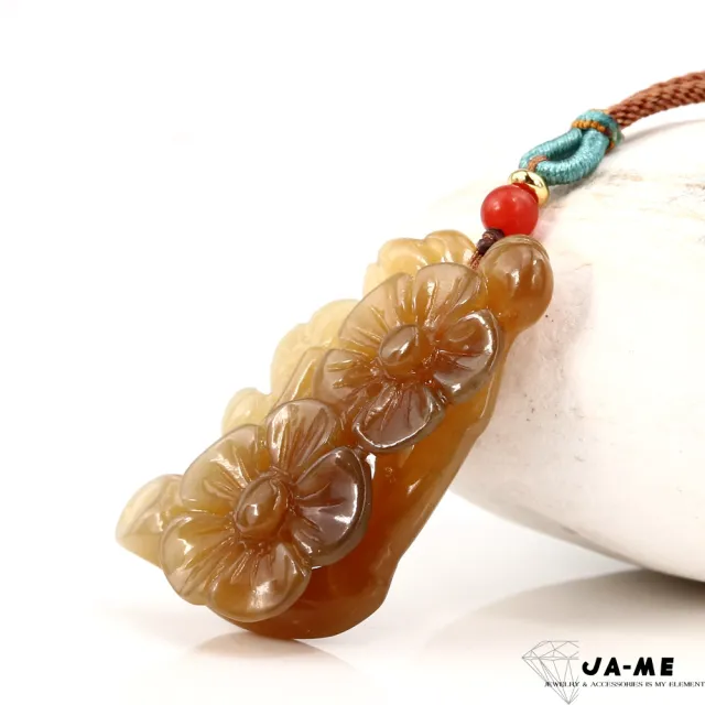 JA-ME】天然和田玉新疆料且末糖花開富貴玉墜- momo購物網- 好評推薦