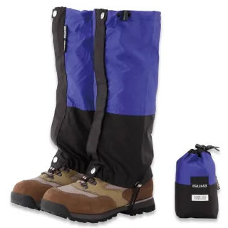 【ISUKA】輕量GORE-TEX綁腿 前開拉鍊 皇家藍
