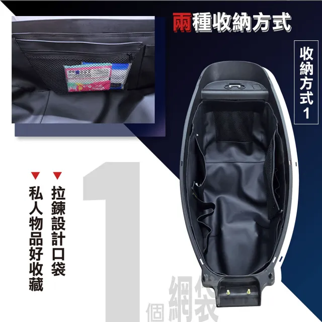 【GOGOBIZ】SYM JET S SR SL SL+ 機車置物袋 機車巧格袋 分隔收納(機車收納袋 巧格袋)