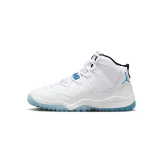 【NIKE 耐吉】Air Jordan 11 Retro Legend Blue 童鞋 中童 白藍色 大魔王 運動 休閒 籃球鞋 378039-104