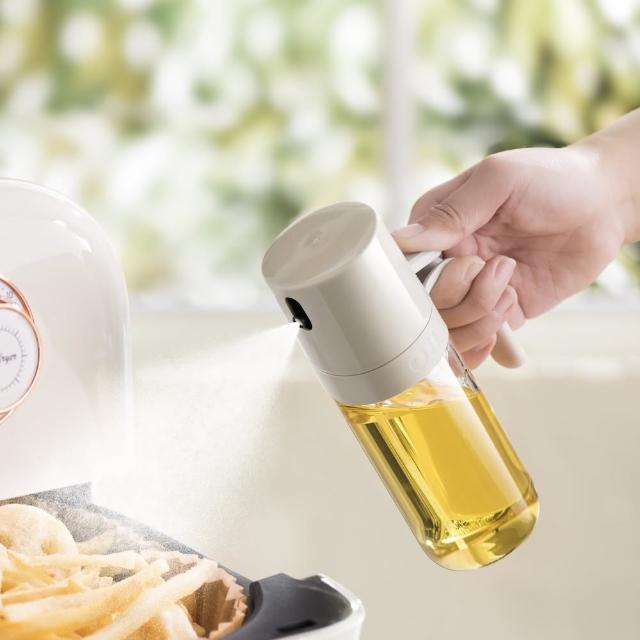 【WindHouse 北歐小舖】廣角霧化噴油瓶250ml(噴油壺/玻璃/防漏/橄欖油/不沾鍋/氣炸鍋/烤肉)