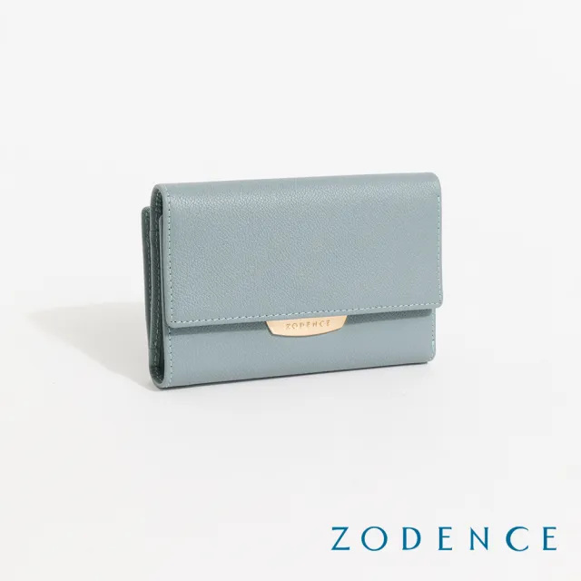 【ZODENCE 佐登司】NOVIA進口真皮中夾(多色)