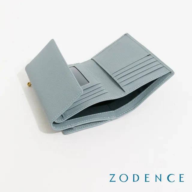【ZODENCE 佐登司】NOVIA進口真皮中夾(多色)