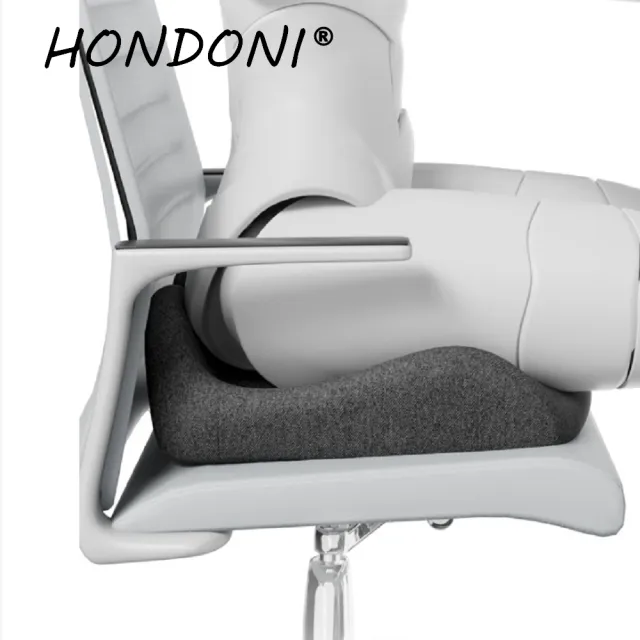 【HONDONI】新款7D全包裹式美臀記憶抒壓坐墊(日蝕灰Q7-GY)