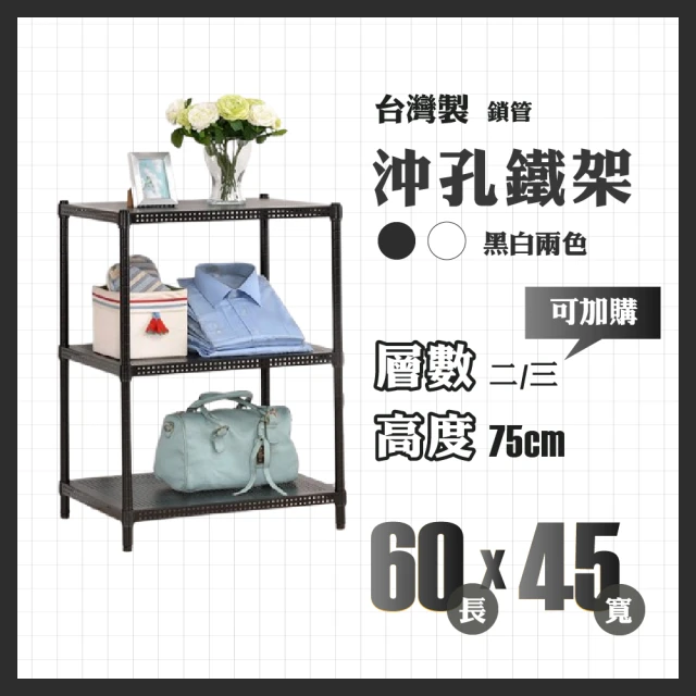 RackStar 架勢達 高耐重金屬烤漆多功能沖孔鐵架75x