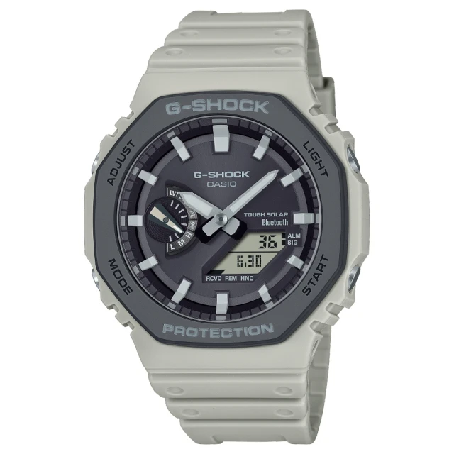 CASIO 卡西歐 G-SHOCK八角戶外元素雙顯錶(GA-B2100LUU-5A)