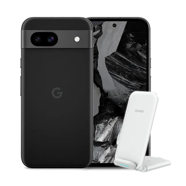 【Google】Pixel 8a 6.1吋 5G AI輕旗艦(8G/256G/Google Tensor G3/6400萬像素/AI手機)(無線充電座組)