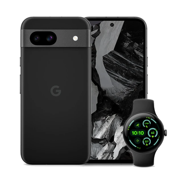 Google Pixel 8a 6.1吋 5G AI輕旗艦(8G/256G/Google Tensor G3/6400萬像素/AI手機)(Pixel Watch3組)