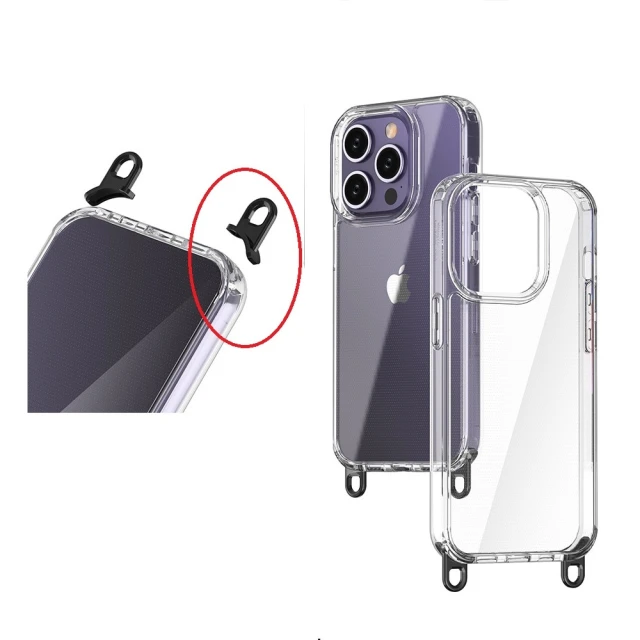 ACE_CASE iPhone 15 Pro Max 可拆卸式掛鈎手機殼保護殼