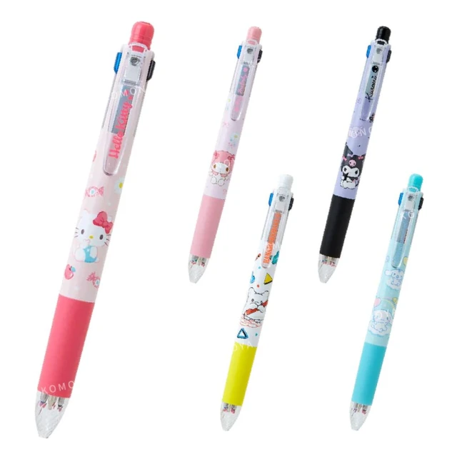 小禮堂 Sanrio 三麗鷗 SARASA 4+1多色中性原子筆 0.5mm(平輸品)