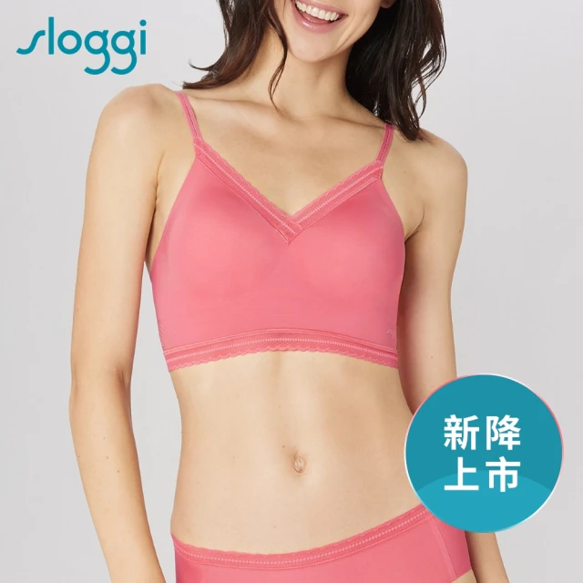 sloggi BODY ADAPT TWIST Bralette體貼適形背心型內衣(玫瑰粉)