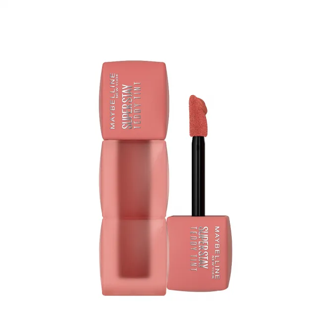 【MAYBELLINE 媚比琳】泰迪 半飽和絨霧液態唇泥(2入組)