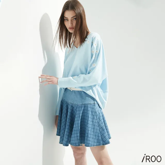 【iROO】小雛菊刺繡衛衣