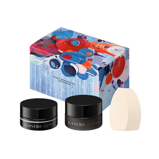 【Kanebo 佳麗寶】KANEBO 無瑕妍采活力肌粉霜日安禮盒組a(大K_多色任選)