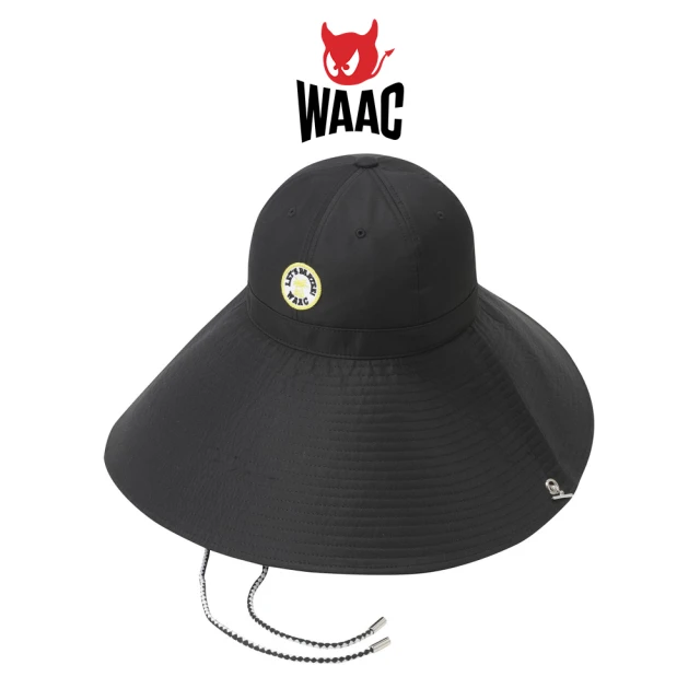 WAAC MULTI STRING BUCKET HAT 女士 大帽緣漁夫帽 黑色